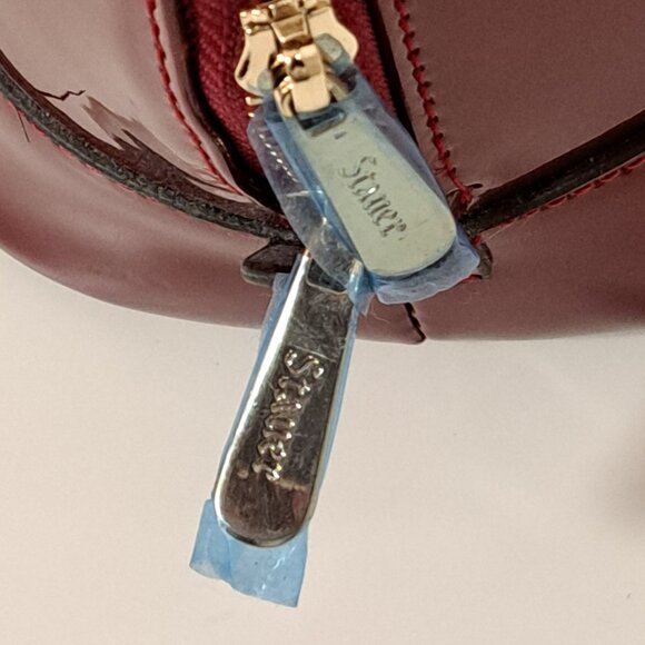 Stauer Red Patent Leather Purse NWOT - Picture 12 of 16